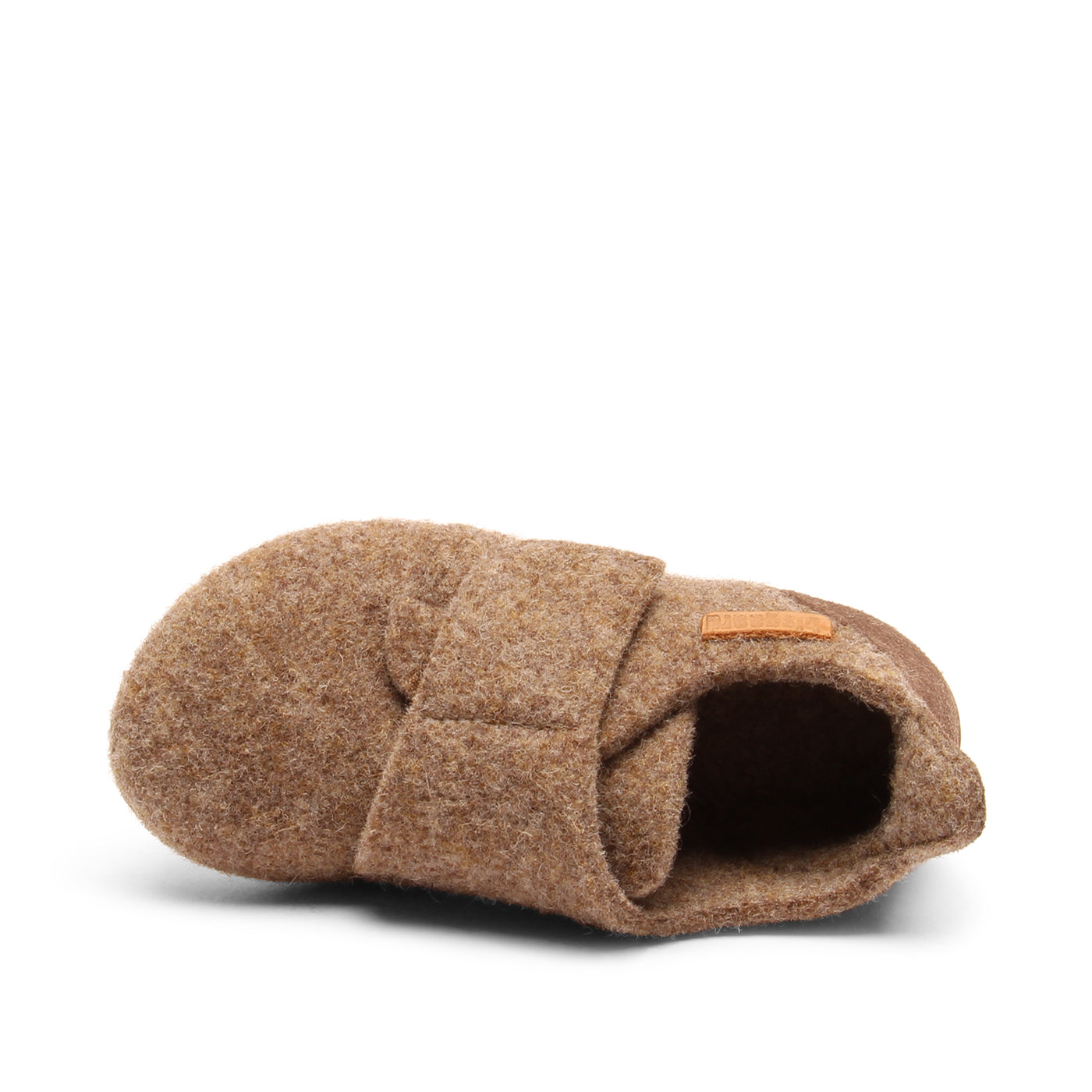 Bisgaard Pantoffel casual wool camel (maat 25-35)