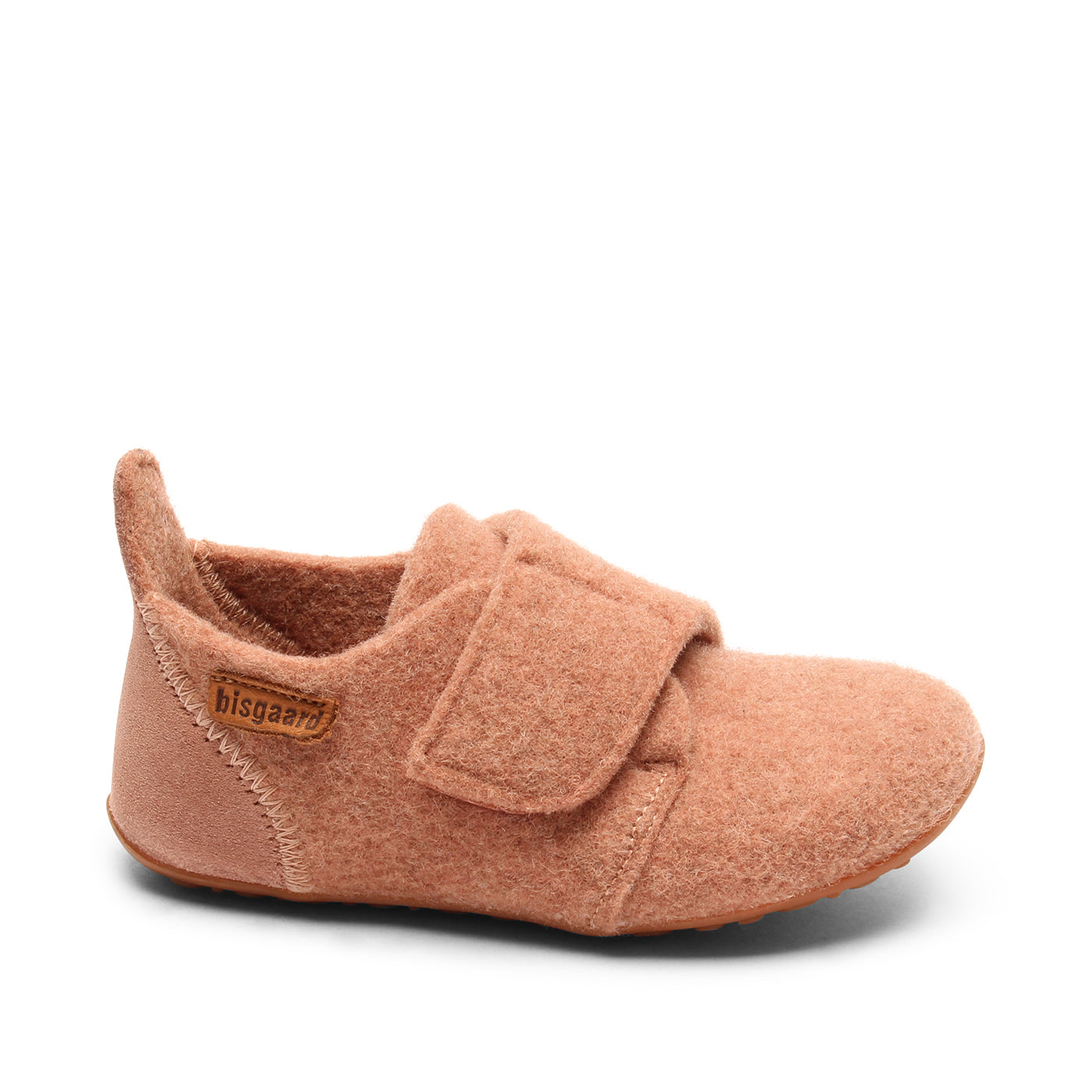 Bisgaard Pantoffel casual wool rose (maat 25-35)