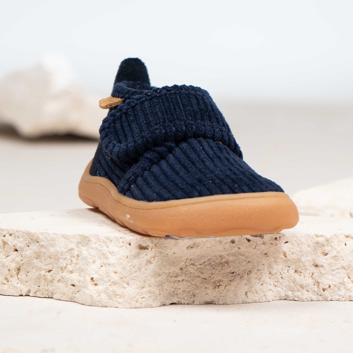 Bisgaard Barefoot basic navy corduroy (maat 22-27)
