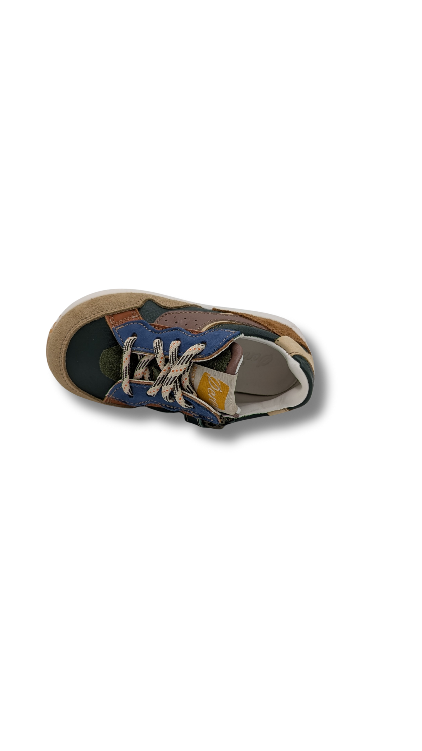 Ocra runner groen bruin blauw (maat 21-25)