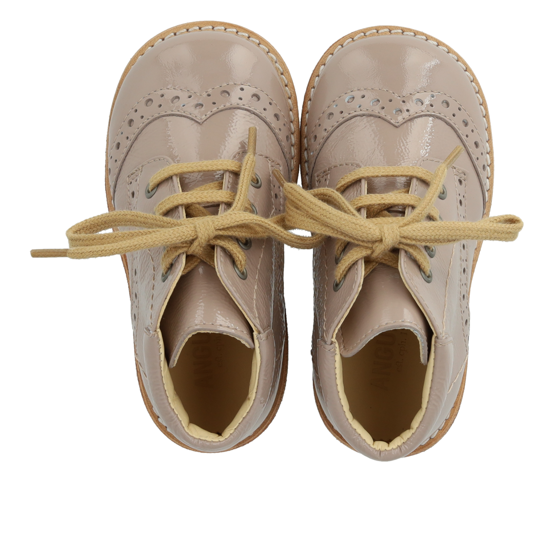Angulus Veterschoen lak dusty almond (maat 19-23)