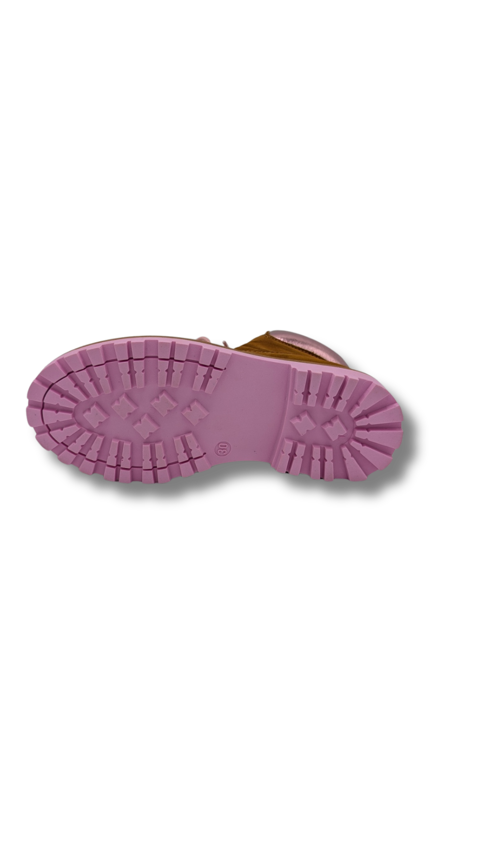 Rondinella Bottine dark camel lila (maat 26-35)