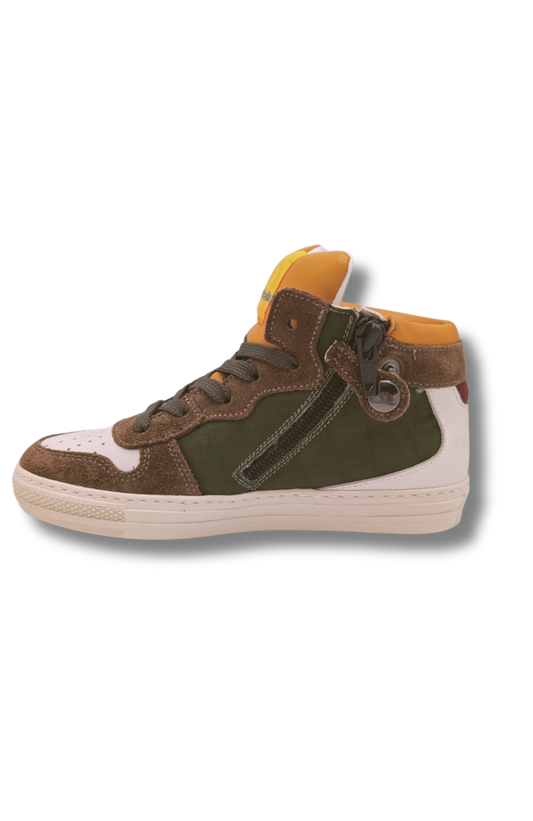 Rondinella basketter kaki bordeaux (maat 26-32)