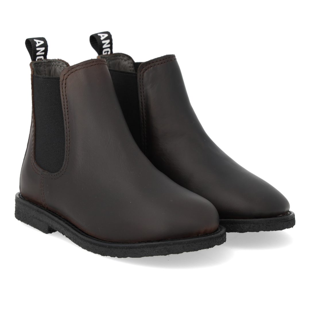 Angulus Chelsea boot bruin/zwart (maat 26-32)