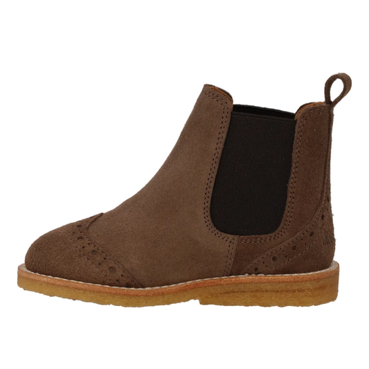 Angulus chelsea boot taupe suede