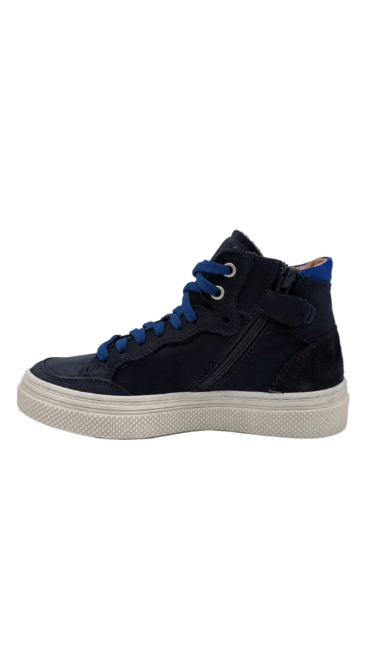 Dianetti hoge blauwe sneaker