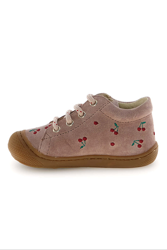 Naturino Cocoon embr. cherry suede