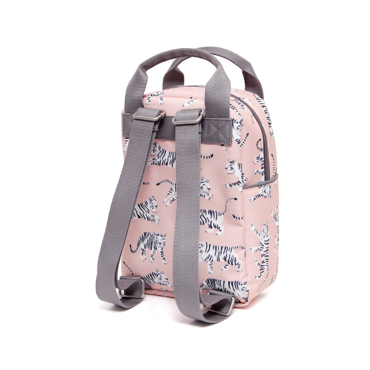 Petit Monkey Rugzak white tigers S