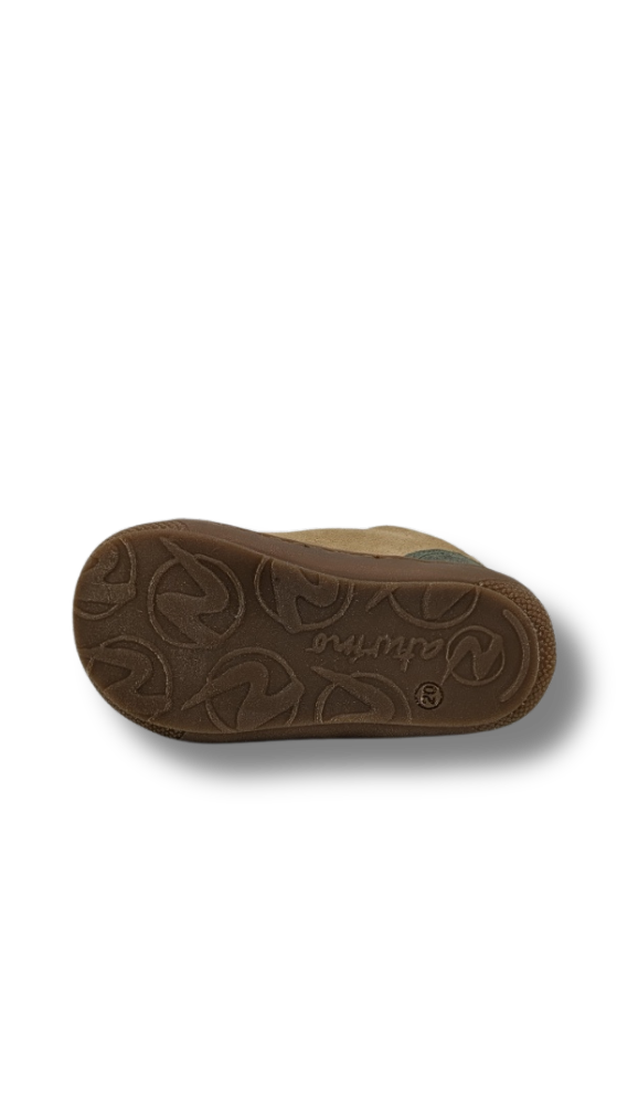 Naturino Romy suede brown-sand-olive (maat 18-22)