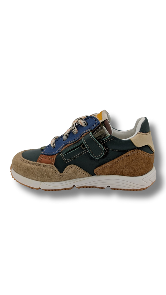 Ocra runner groen bruin blauw (maat 21-25)