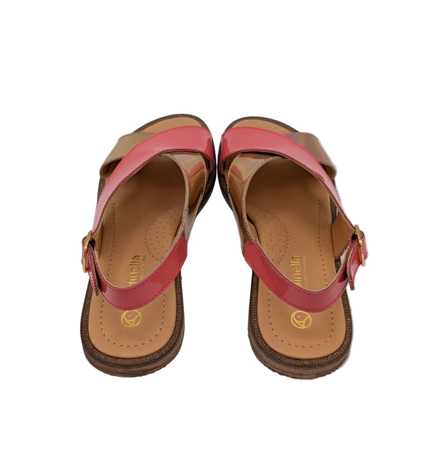 Rondinella sandaal crossover roze roségoud