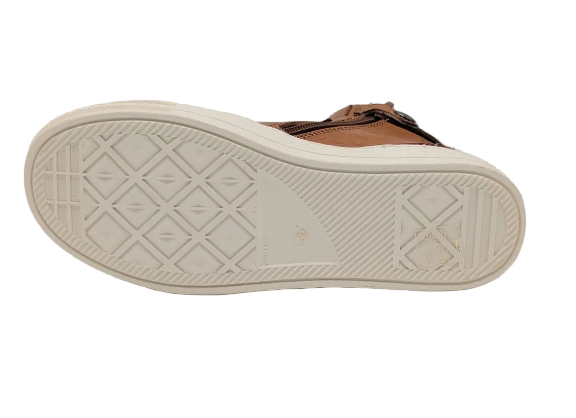 Rondinella basketter bruin geel bordeaux