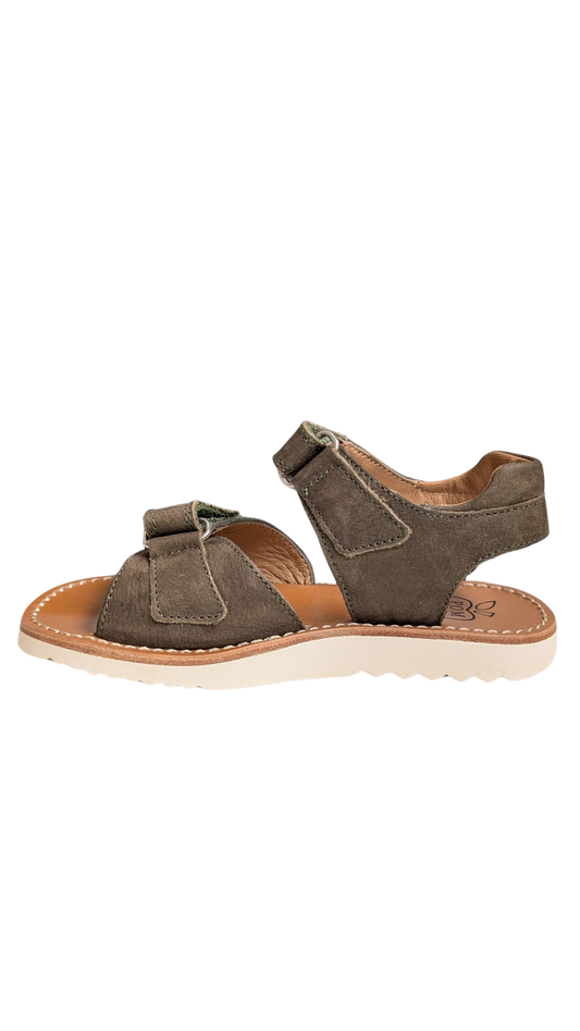 Pom d'api waff easy kaki khaki groen nubuck