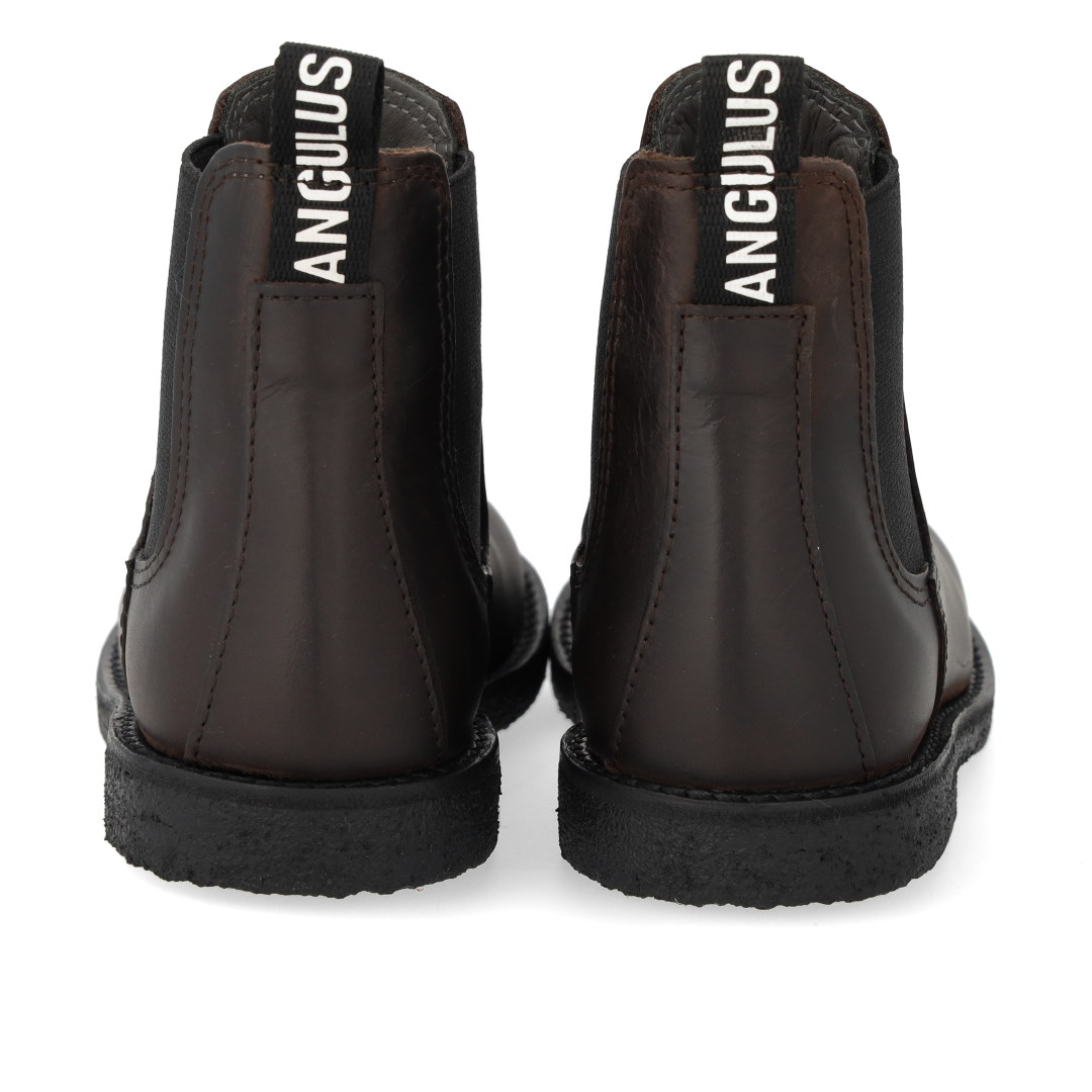 Angulus Chelsea boot bruin/zwart (maat 26-32)