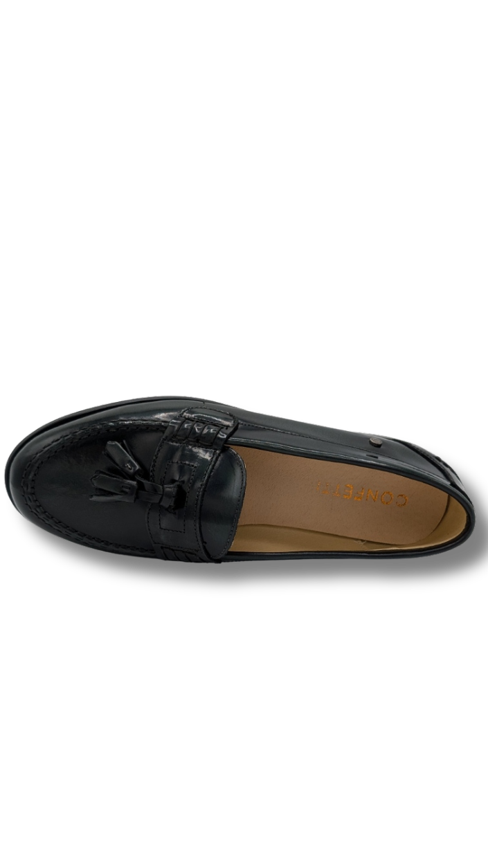 Confetti Loafer groen (maat 34-40)