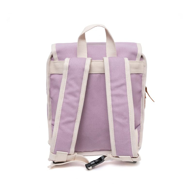 Petit Monkey Rugzak uit gerecycleerd katoen pastel lilac