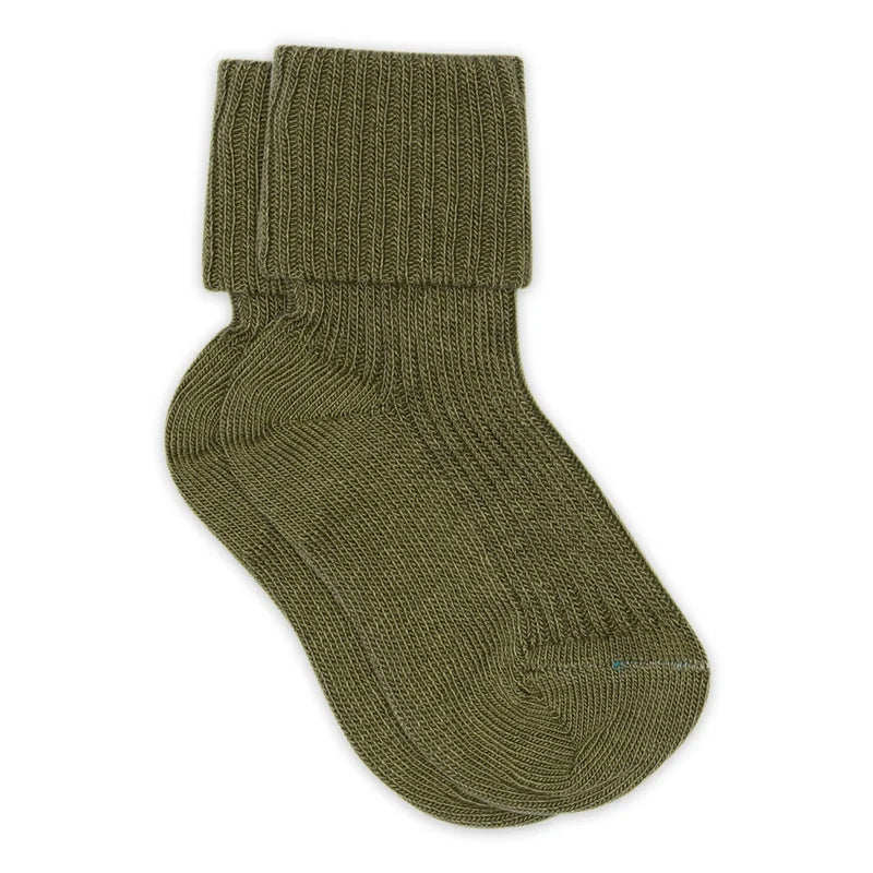 10_533_0_1235 MP denmark cotton rib baby socks olivine