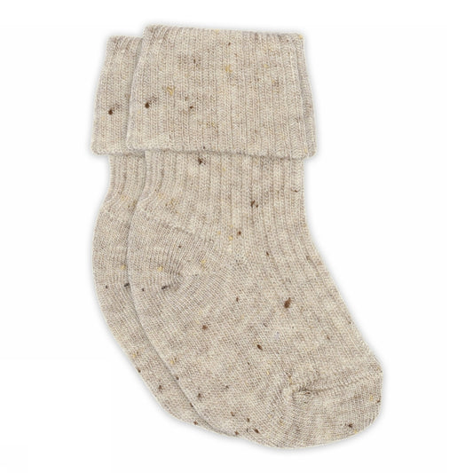 MP Denmark Meili baby socks beige melange 108