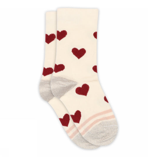 MP Denmark Ada socks cream hartjes hearts