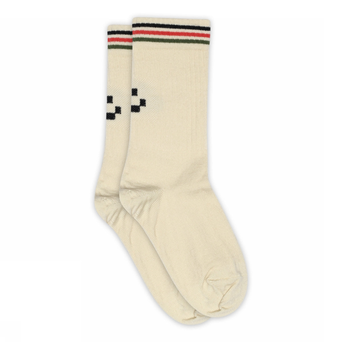 MP Denmark Albert socks smiley ecru