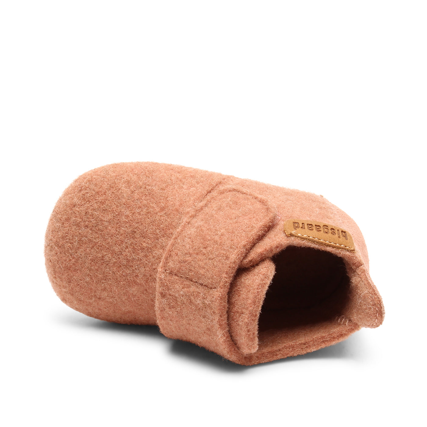 Bisgaard Baby wool pantoffel rose (maat 18-24)