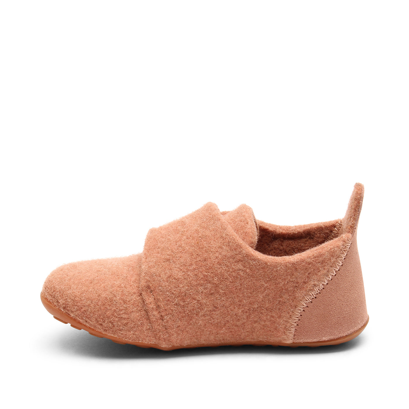 Bisgaard Pantoffel casual wool rose (maat 25-35)