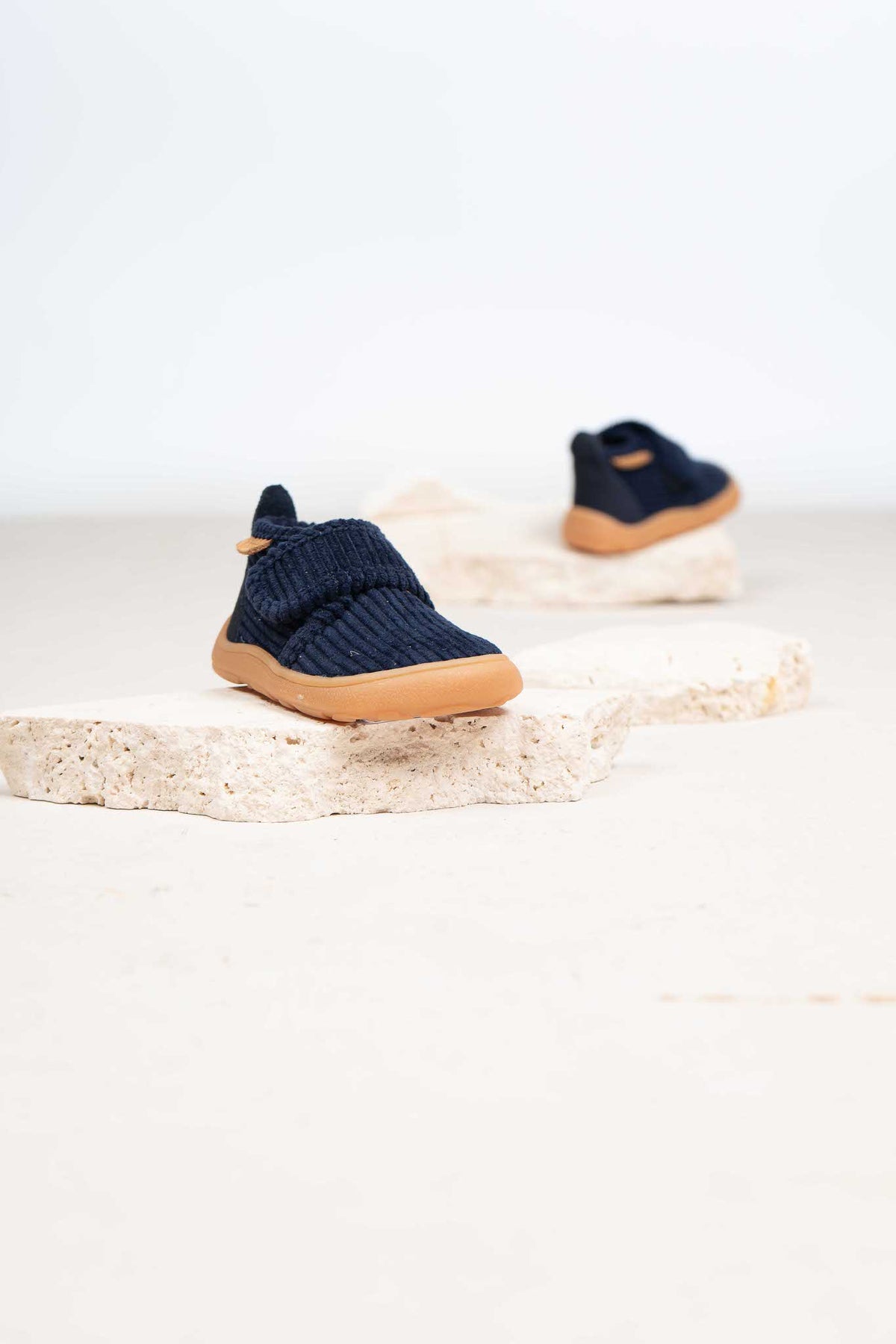 Bisgaard Barefoot basic navy corduroy (maat 22-27)