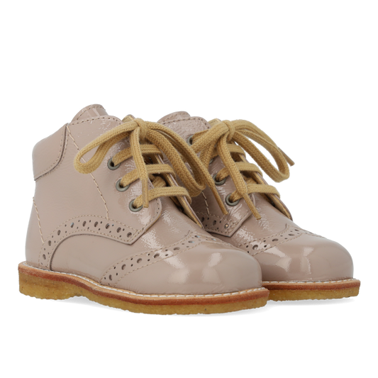 Angulus Veterschoen lak dusty almond (maat 19-23)