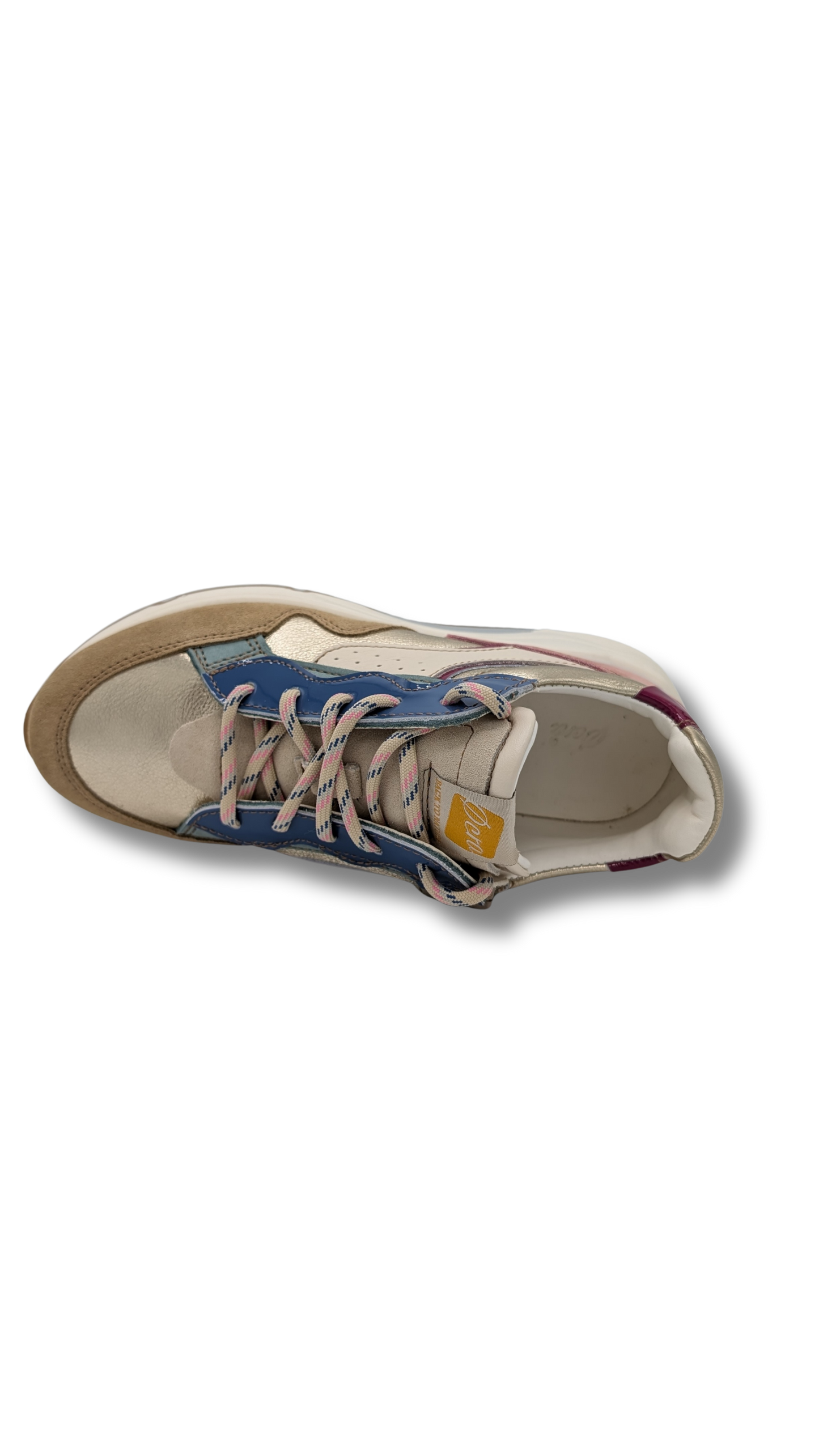 Ocra runner roze goud blauw (maat 26-41)