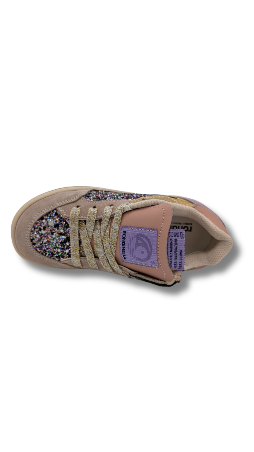 Rondinella Sneaker glitter (maat 28-35)