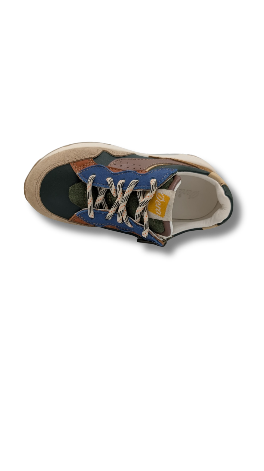 Ocra runner groen bruin blauw (maat 26-33)