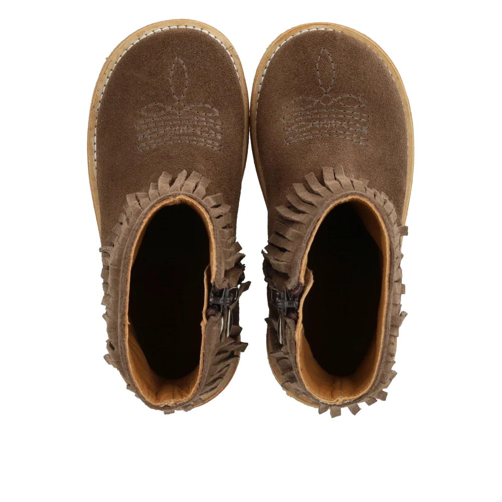 Angulus cowboy boot taupe
