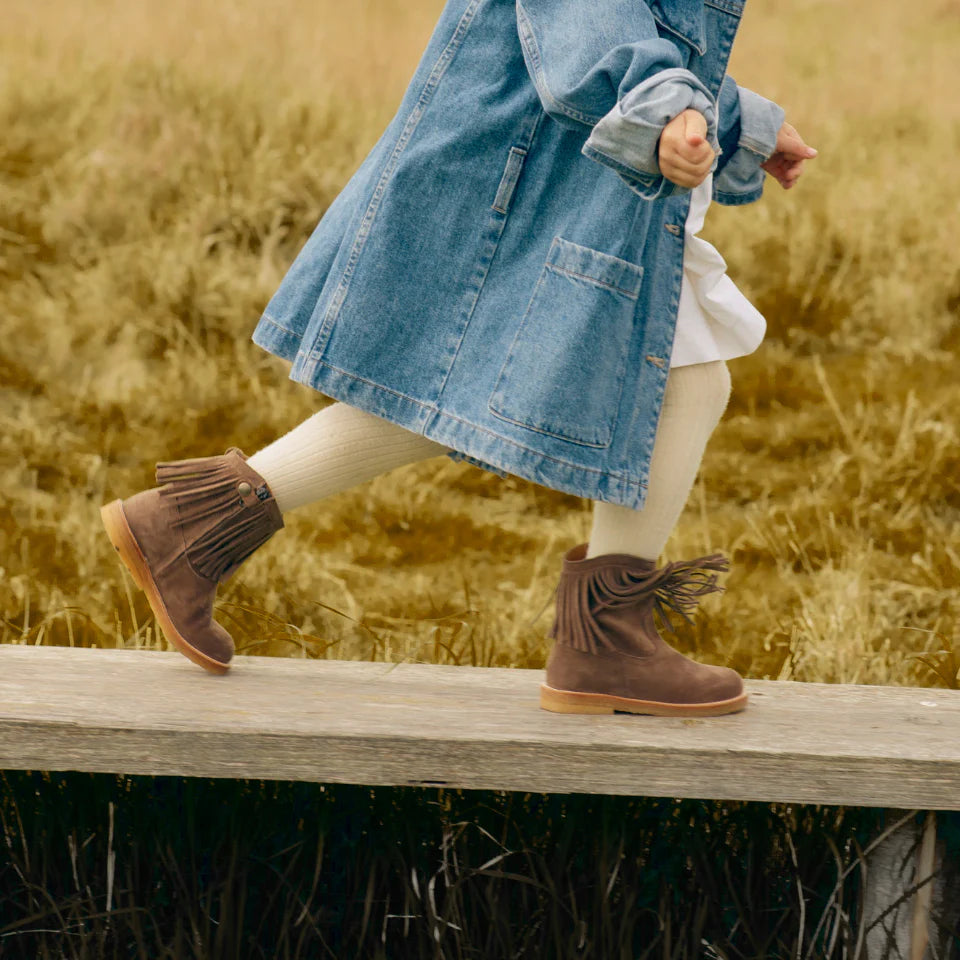 Angulus cowboy boot taupe