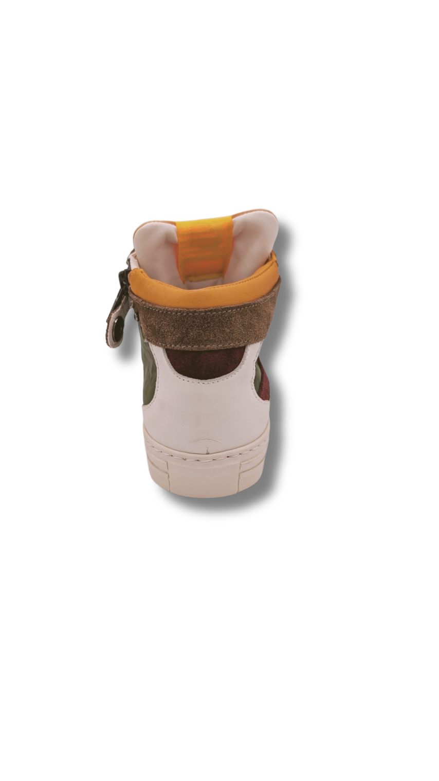 Rondinella basketter kaki bordeaux (maat 26-32)