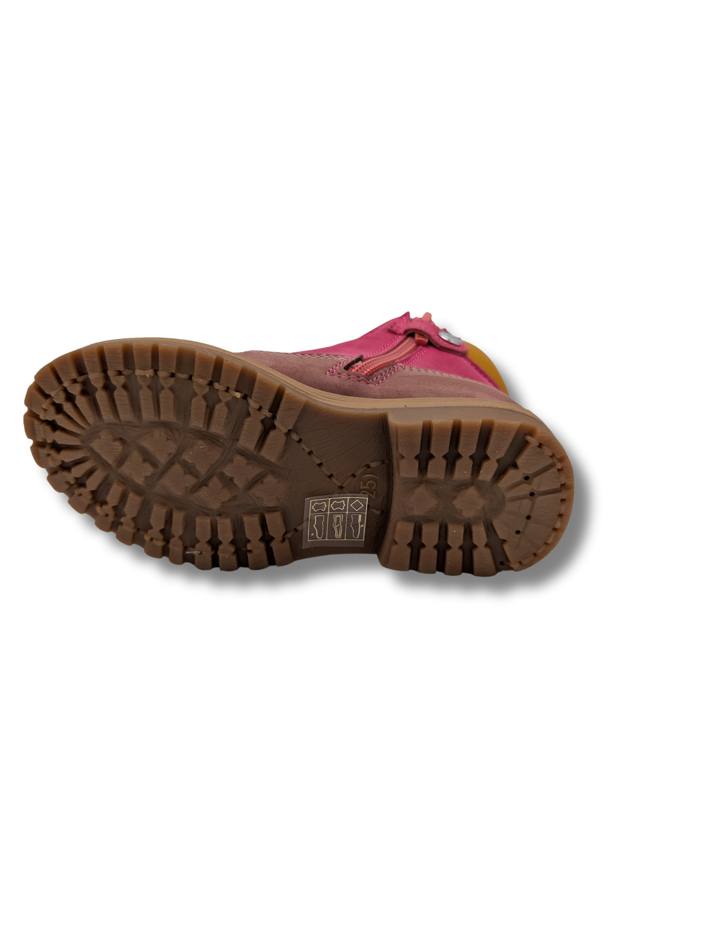 Rondinella bottine roze (maat 20-29)