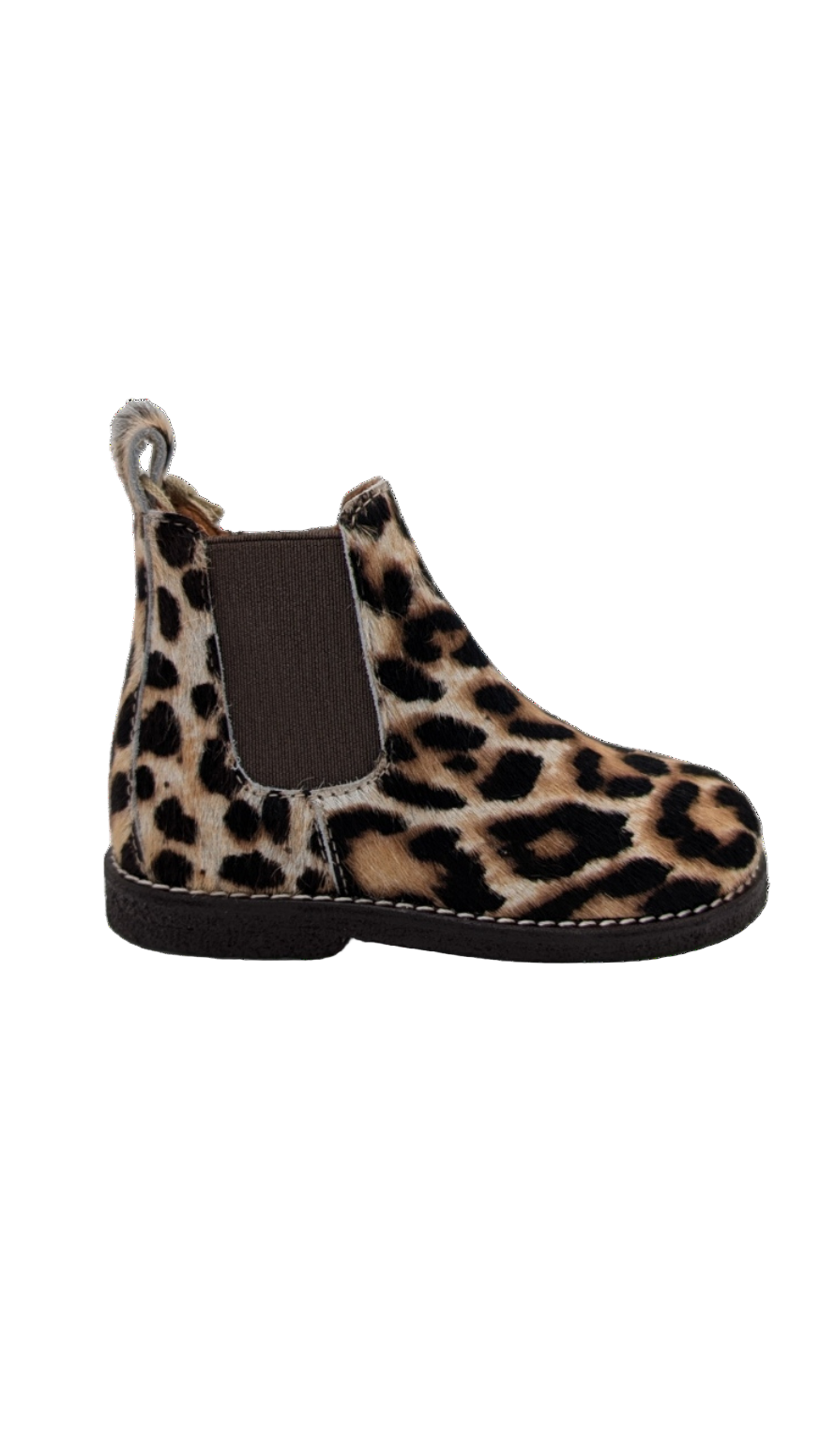 Angulus Starter chelsea boot leopard pony (maat 20-25)