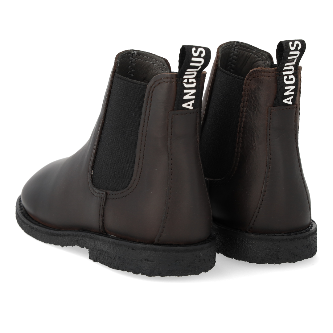 Angulus Chelsea boot bruin/zwart (maat 26-32)
