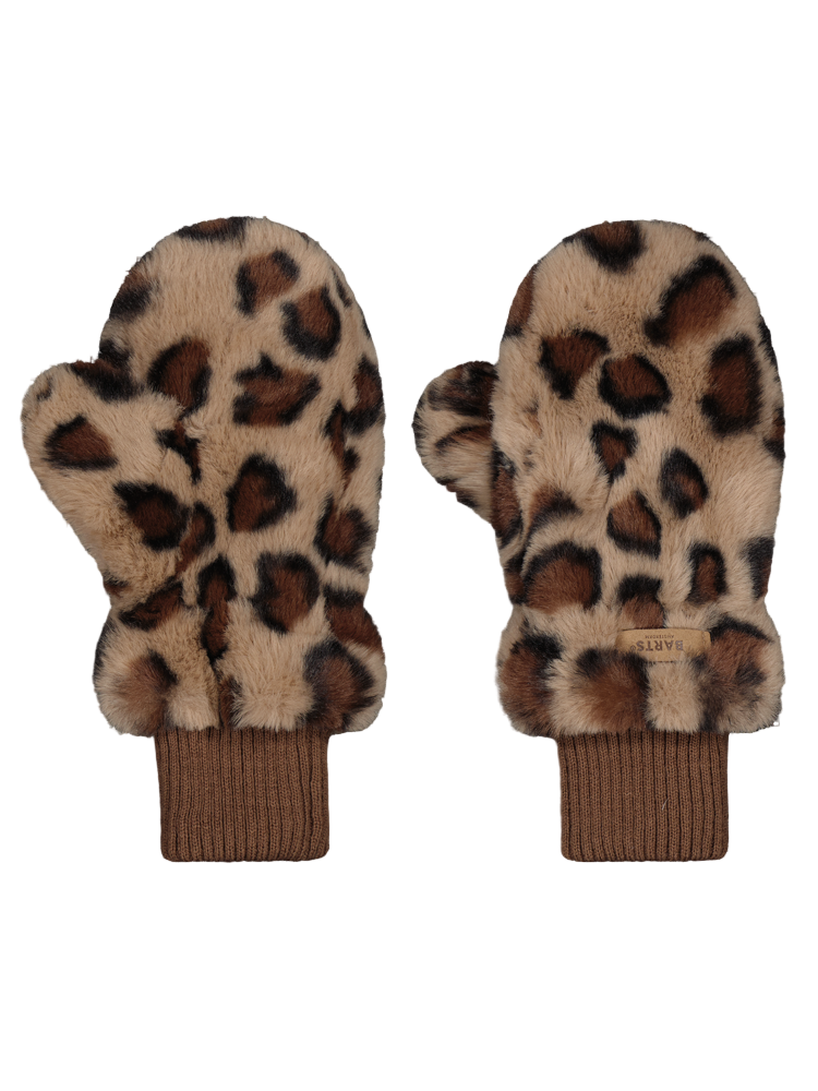 Barts Ugasu mitts print brown