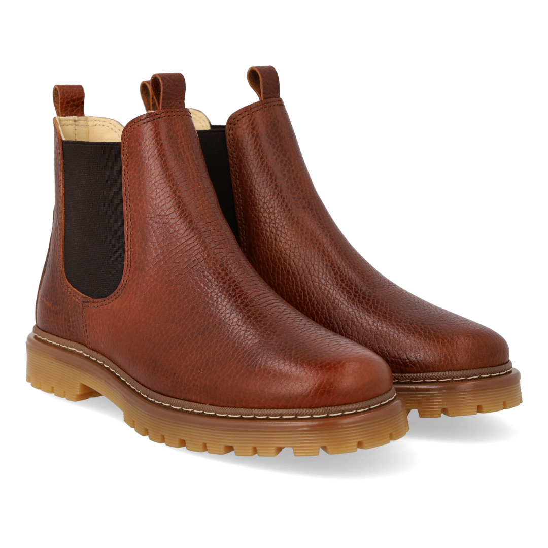 Angulus chunky chelsea boot bruin