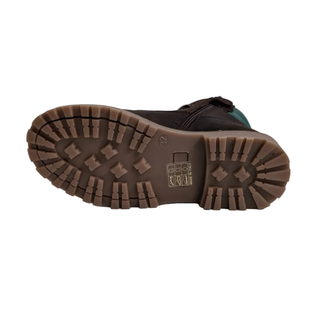 Dianetti bruin bottine groen 3471