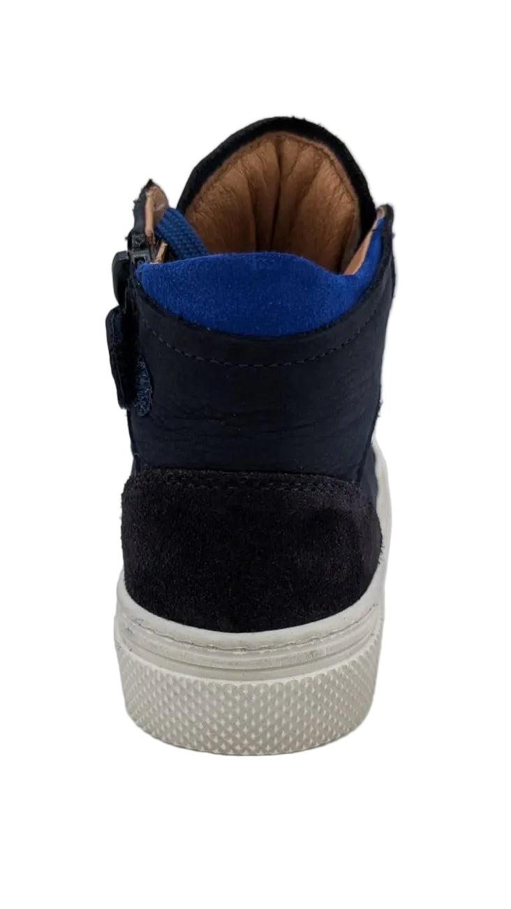 Dianetti hoge blauwe sneaker