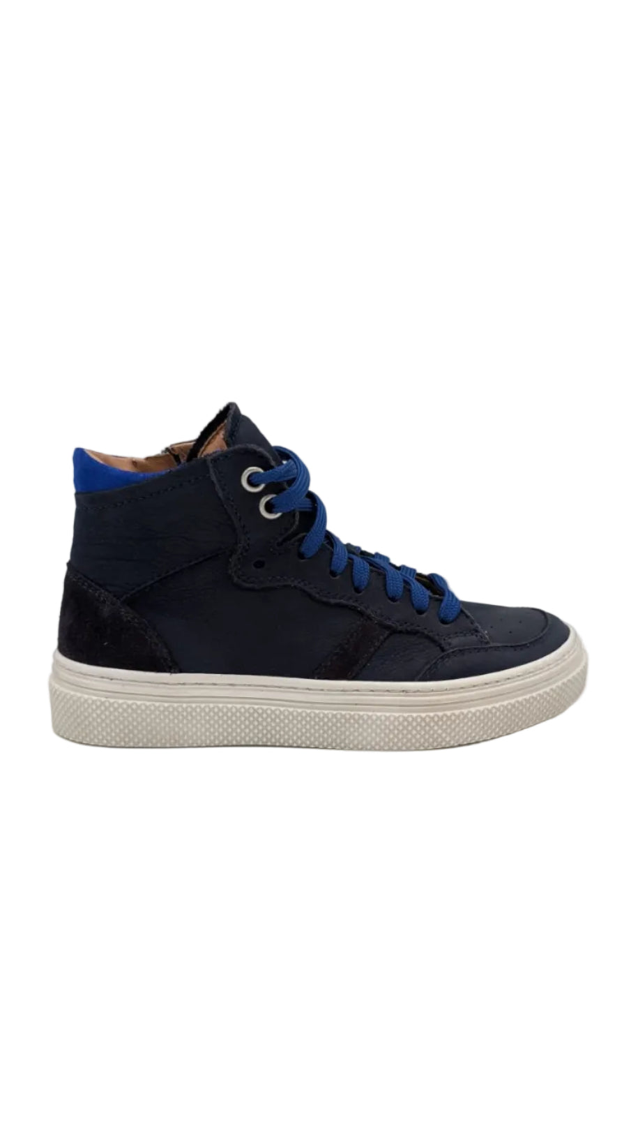Dianetti hoge blauwe sneaker