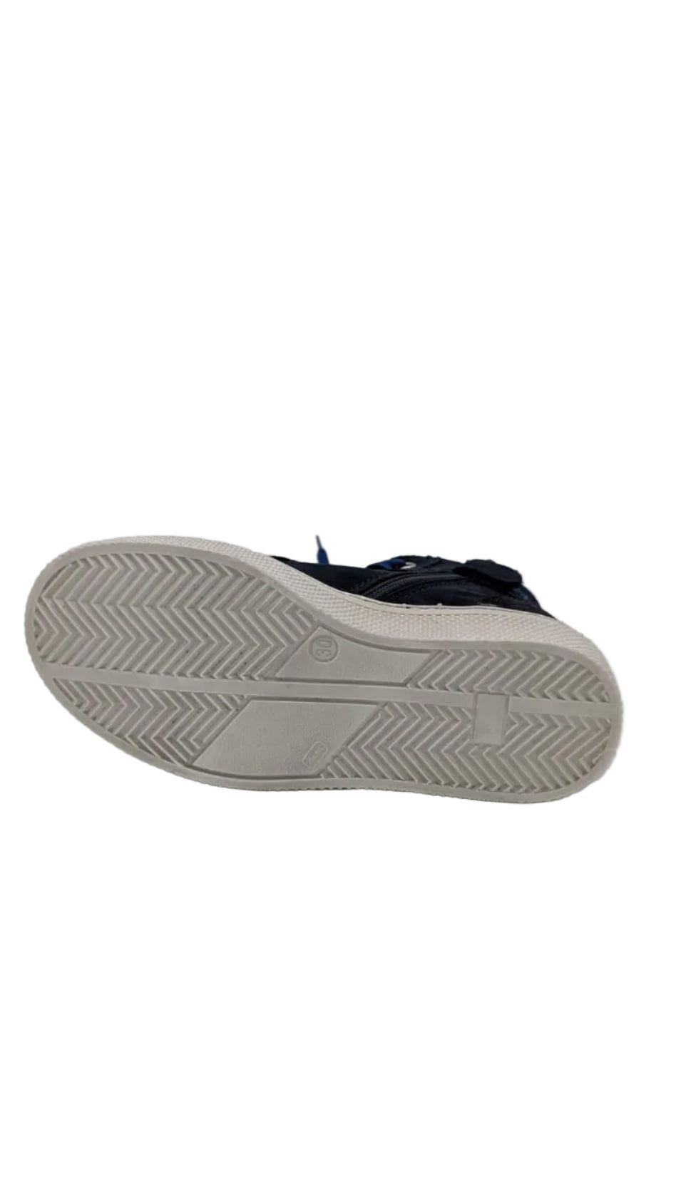 Dianetti hoge blauwe sneaker