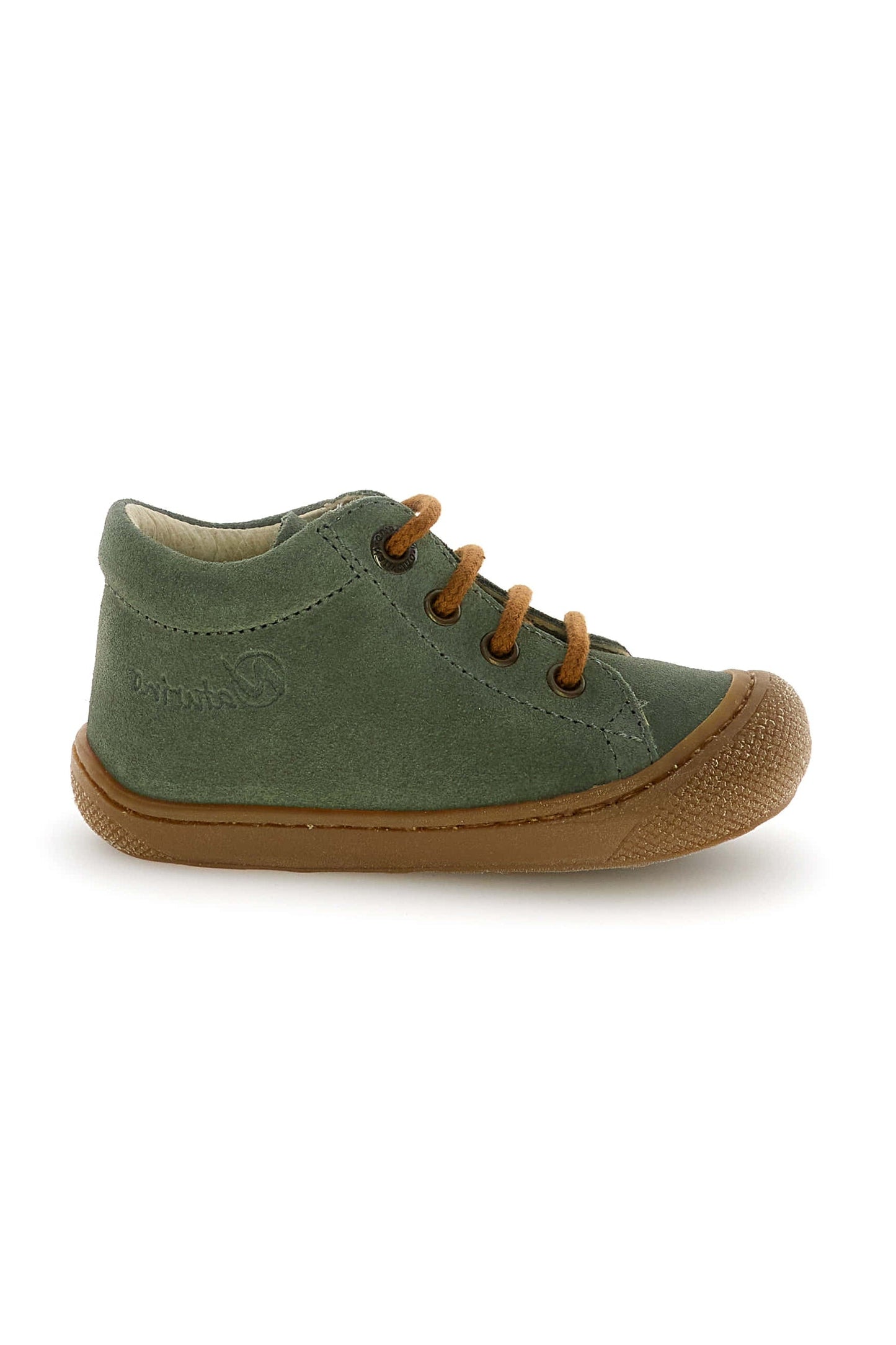 Naturino Cocoon suede sole honey olive-brown