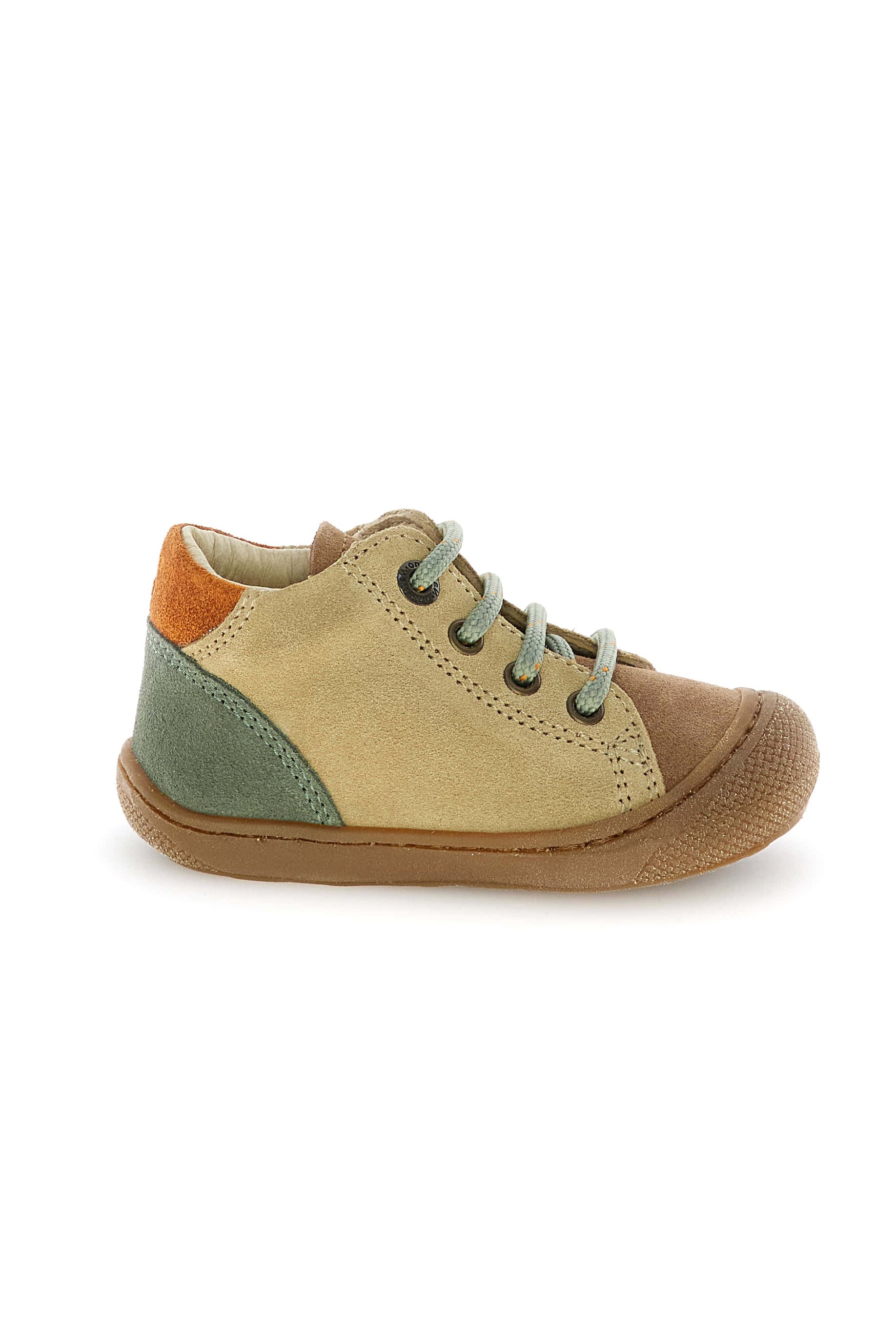 Naturino suede brown sand olive