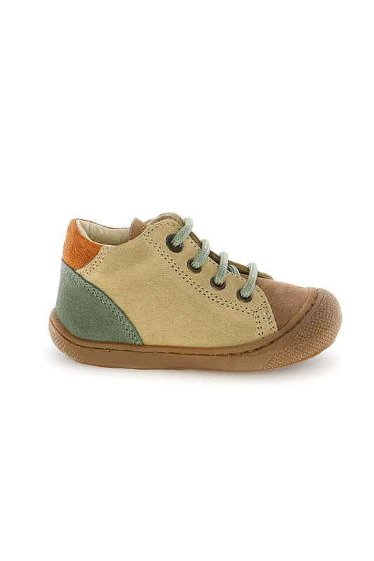 Naturino suede brown sand olive
