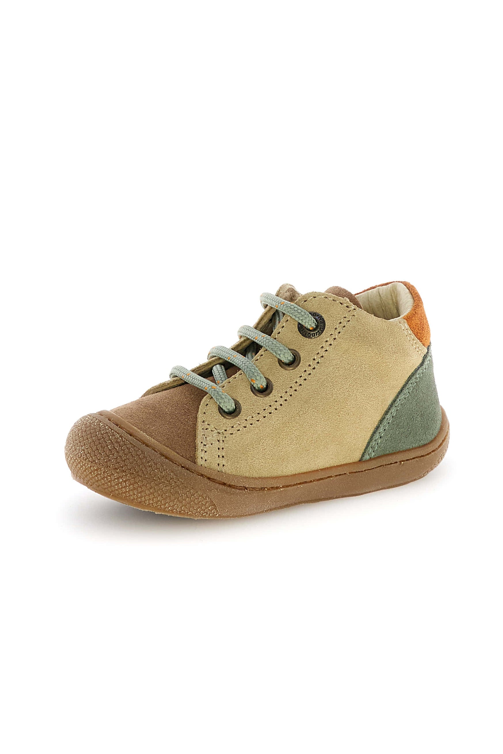 Naturino prestapper romy suede brown sand olive