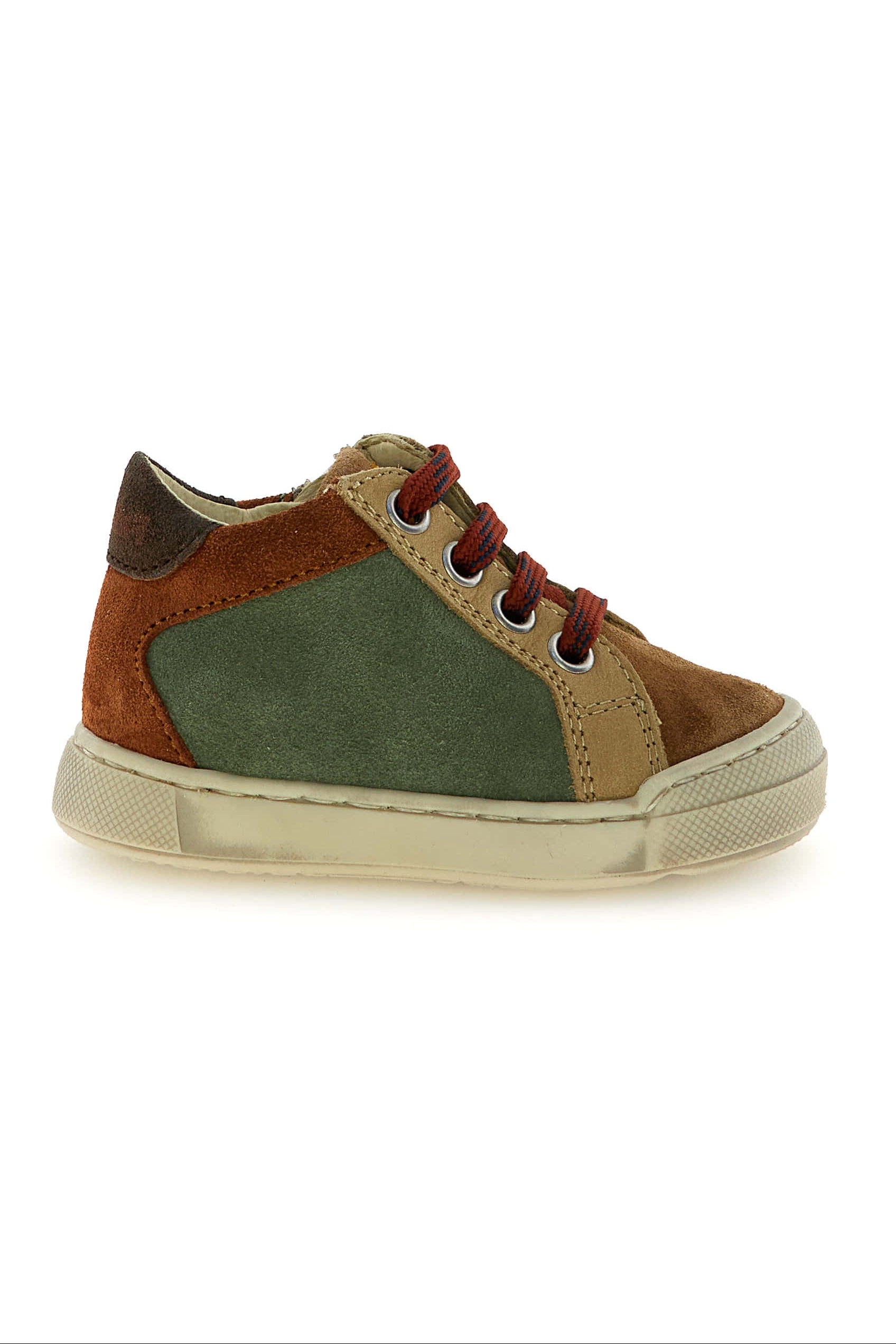 Falcotto basketter brown-olive-copper
