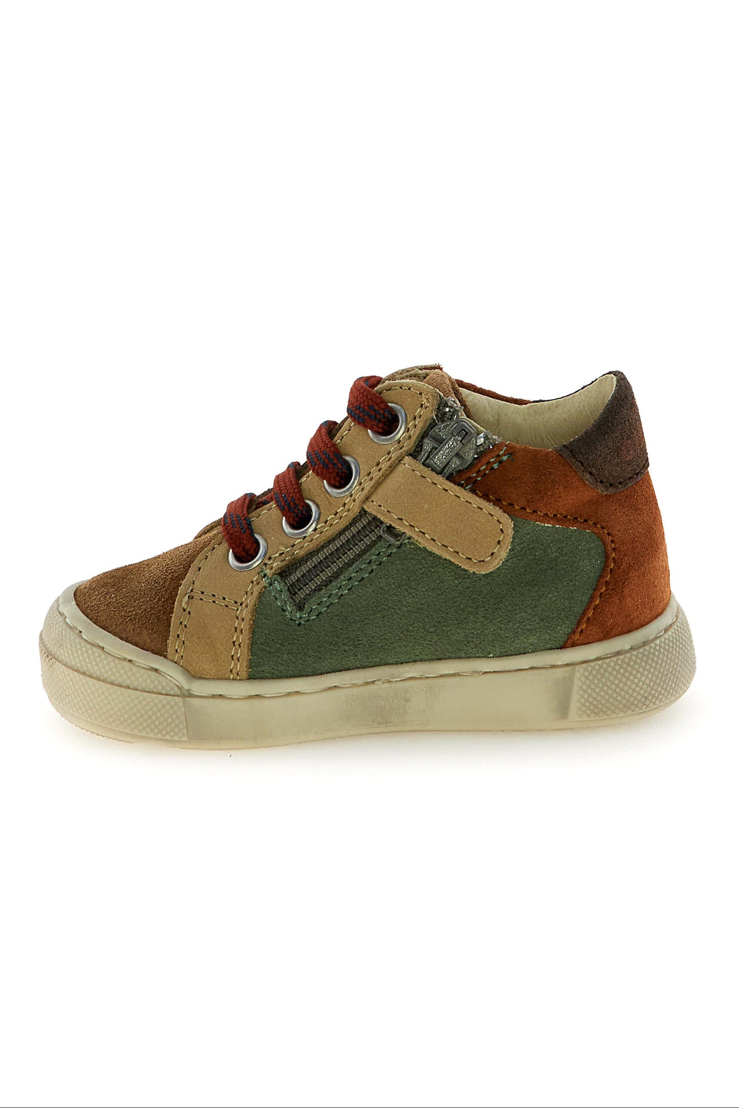 Falcotto basketter brown-olive-copper