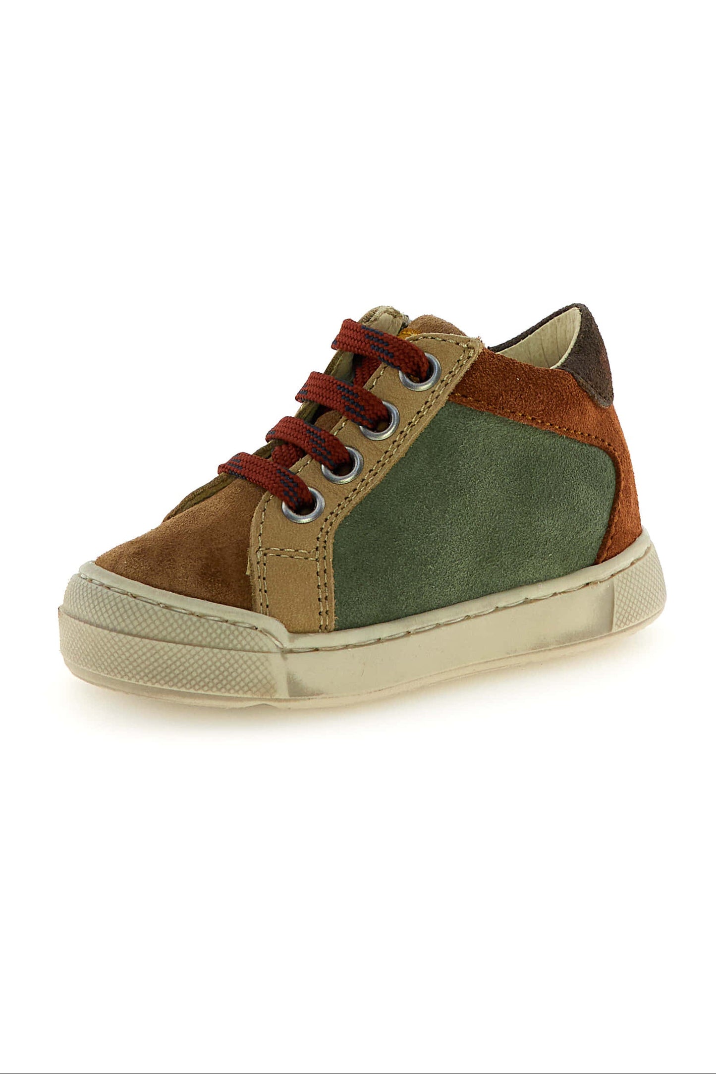 Falcotto basketter brown-olive-copper